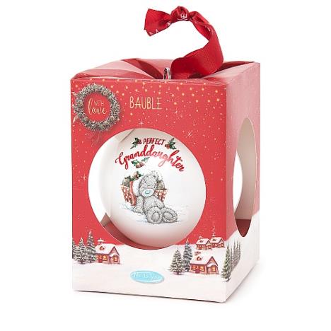 Perfect Granddaughter Me To You Bear Christmas Bauble Extra Image 1